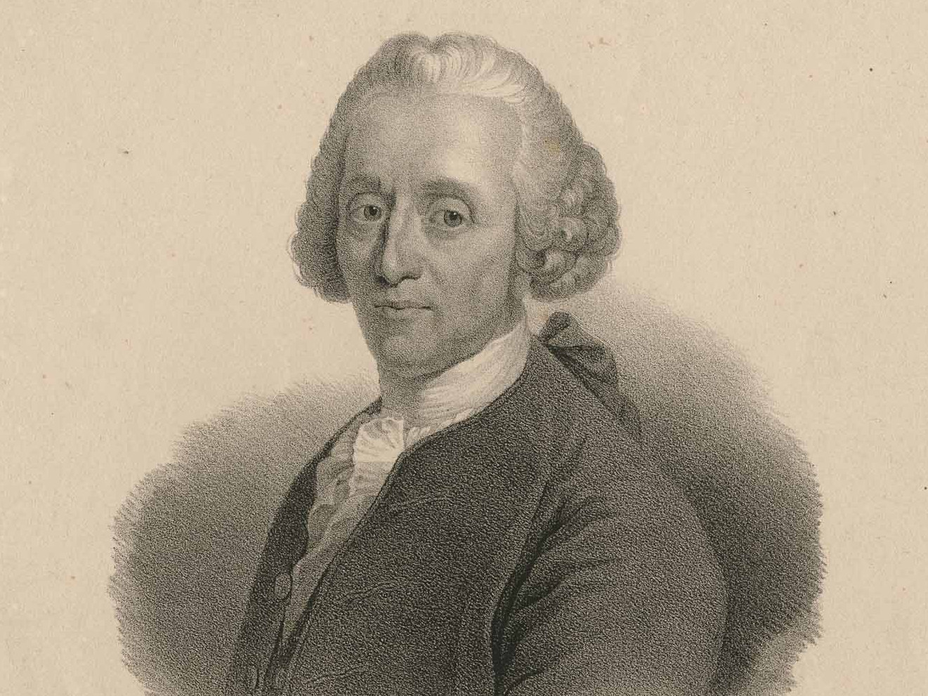 Christian Fürchtegott Gellert, Druckgrafik, Mitte 19. Jh.